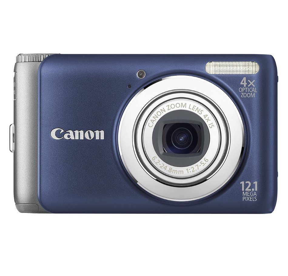 Canon PowerShot A3100IS 12.1 MP Digital Camera with 4x Optical Image Stabilized Zoom and 2.7-Inch LCD (Silver) N3