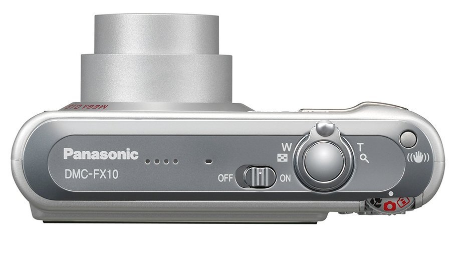 Panasonic Lumix DMC-FX10S 6.0MP Digital Camera with 3x Optical Image Stabilized Zoom (Silver) N3