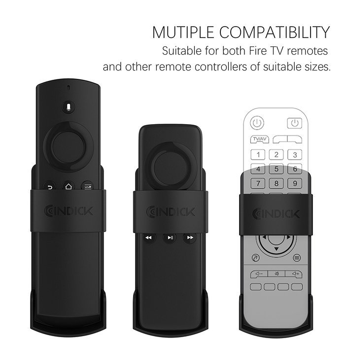 Fire TV Remote Holder with Double Sided 3M Adhesive for Fire TV Remote N6