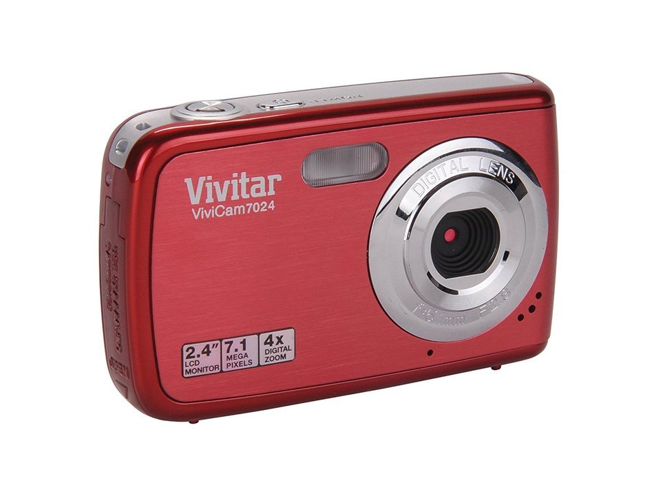 Vivitar ViviCam V7024 7.1 MP Digital Camera with 2.4-Inch LCD N2