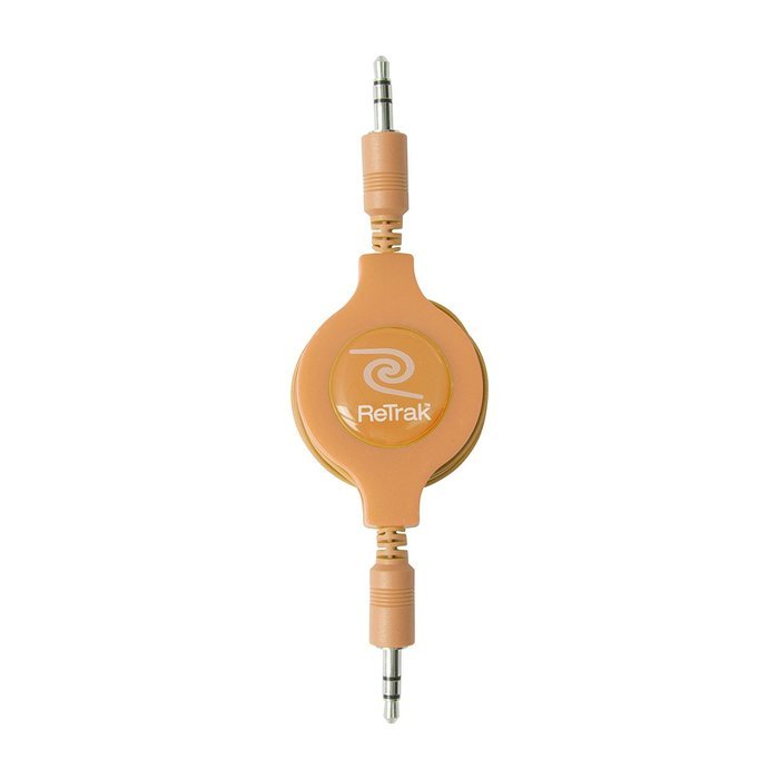 ReTrak ETPRAUX Premier Retractable 6-Feet Auxiliary Cable N20