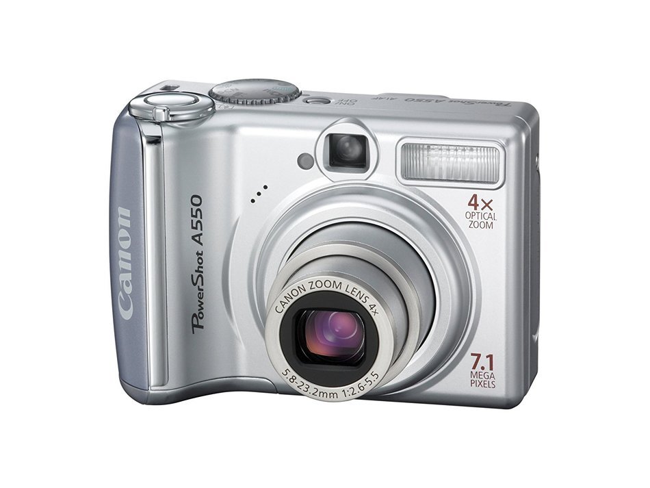Canon PowerShot A550 7.1MP Digital Camera with 4x Optical Zoom N4