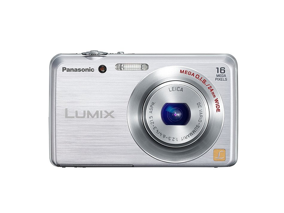 Panasonic Lumix DMC FH-8 16.1 MP Digital Camera with 5x Wide Angle Optical Image Stabilized Zoom (Silver) N2