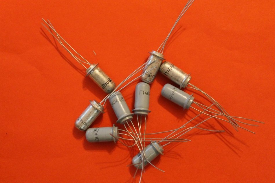 Transistors Germanium GT404A analogue АС176 USSR 10 pcs