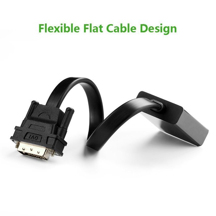 DVI to VGA, Ugreen Active 1080p DVI-D to VGA Adapter 24+1 DVI Male to VGA Female Converter, 60HZ and 3D, for PC... N7