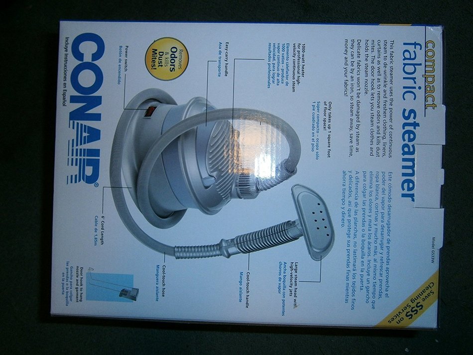 Conair Compact Fabric Steamer GS33W