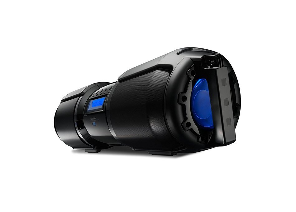 Sharp GXBT9 Portable Bluetooth Boom Box (Black) N3