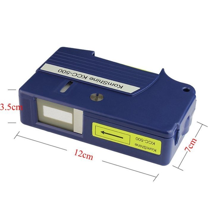 Goeco Fiber Optic Connector Cleaner FTTH Tools Cassette-type Device Wipe Fiber for SC,SC2,FC,ST,DIN,D4,MU,LC (... N6