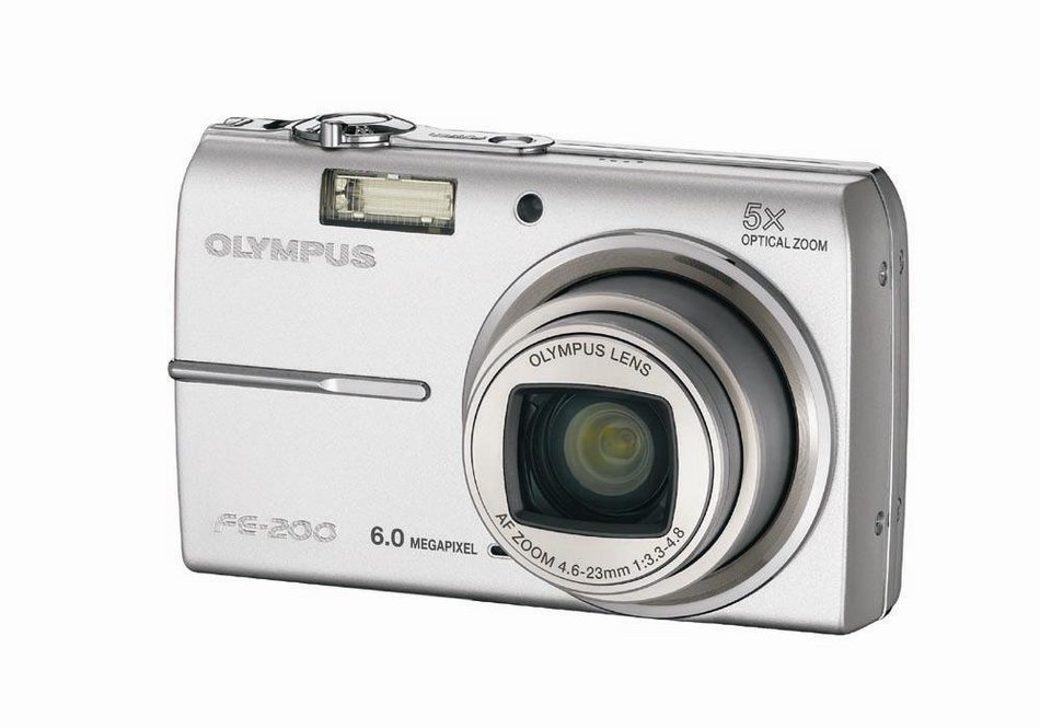 Olympus FE-200 6MP Digital Camera with Digital Image Stabilized 5x Optical Zoom