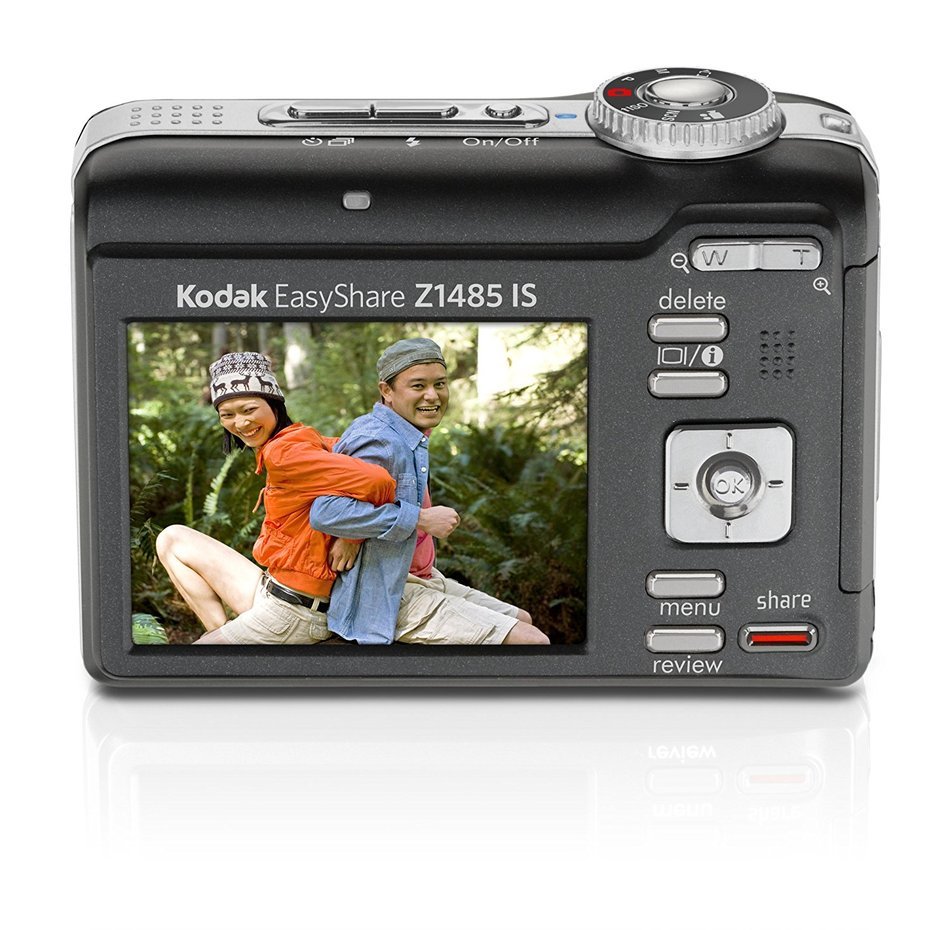 Kodak EasyShare Z1485 14MP Digital Camera with 5x Optical Image Stabilized Zoom and 2.5 inch LCD (Blue) N8