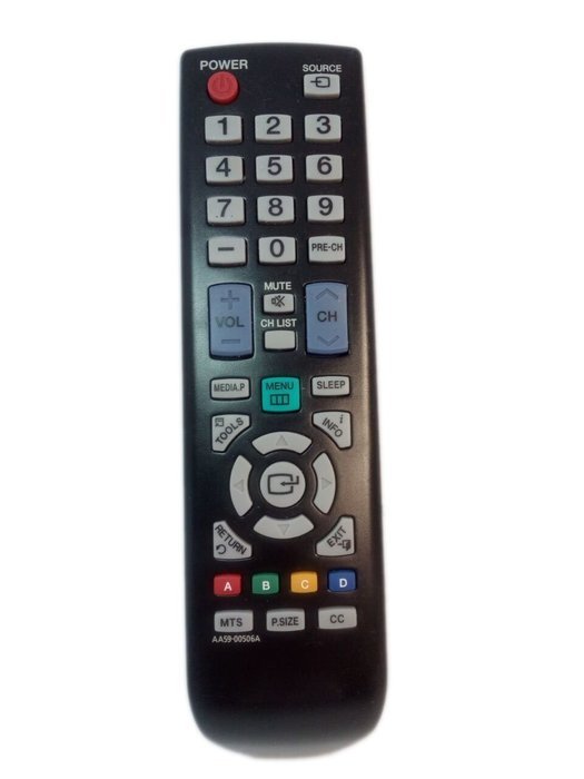 AA59-00506A Remote Control Replaced for Samsung PN43D450 LN19D450G1DXZA LN19D450G1DXZX PN43D450A2DXZA PN51D440A5DXZA...