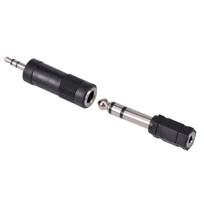 eBoot 2 Pack Headphone Adapter 6.35 mm (1/ 4 Inch) Male to 3.5 mm Female Stereo Adapter Plus 3.5 mm Stereo Male... N11