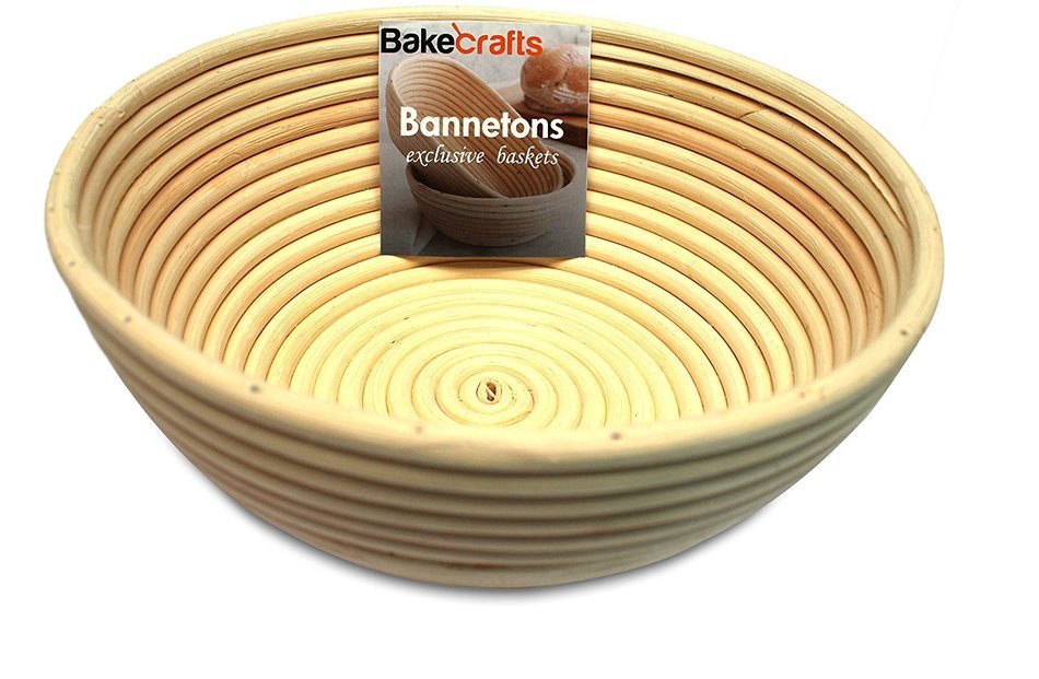 Bakecrafts - Handmade Round Botform Banneton Proofing Basket Bowl Perfect for Making Artisan Bread with Rising... N2