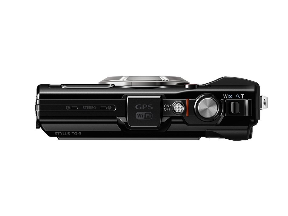 Olympus TG-3 Waterproof 16 MP Digital Camera (Black) (Discontinued by Manufacturer) N11