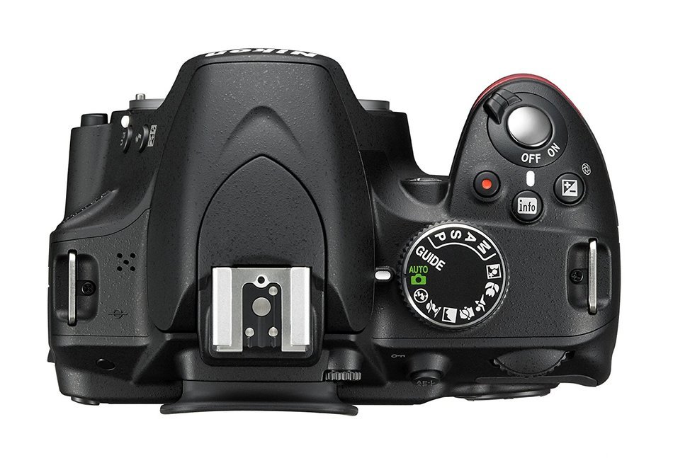 Nikon D3200 Digital SLR with 18-55mm VR II Compact Lens Kit - Black (24.2 MP) 3.0 inch LCD N5