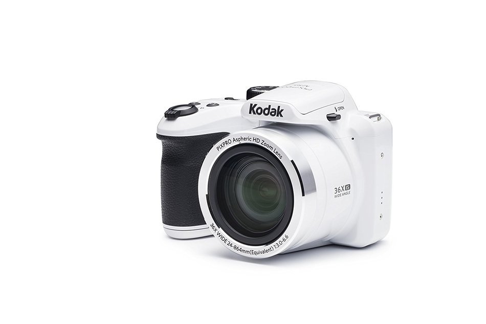 Kodak 16 Astro Zoom AZ365 with 3" LCD, White (AZ365-WH) N6