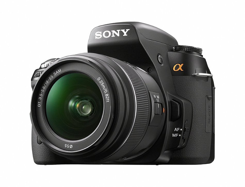 Sony Alpha DSLRA500L 12.3MP Digital SLR Camera with 18-55mm Lens N2
