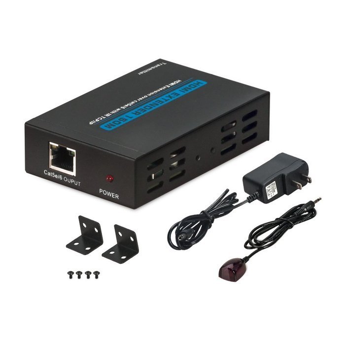 HDMI Extender, Matcis&reg; HDMI Signal Extenders Over CAT 5e/6 UTP/STP Ethernet Cable Up to 120m (Up to 120M, Sender... N37