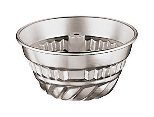 Paderno World Cuisine 47062-22 Aluminum Kugelhopf Mold, Gray