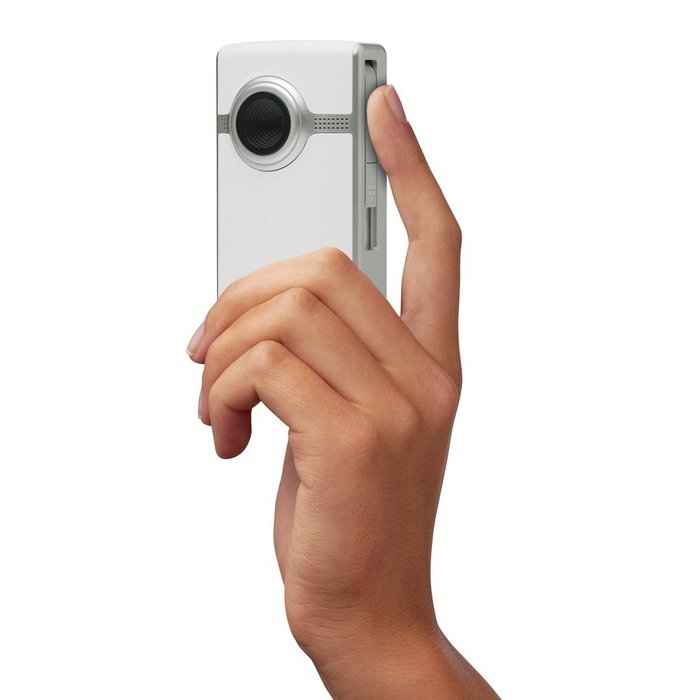 Flip UltraHD Video Camera - White, 4 GB, 1 Hour N3