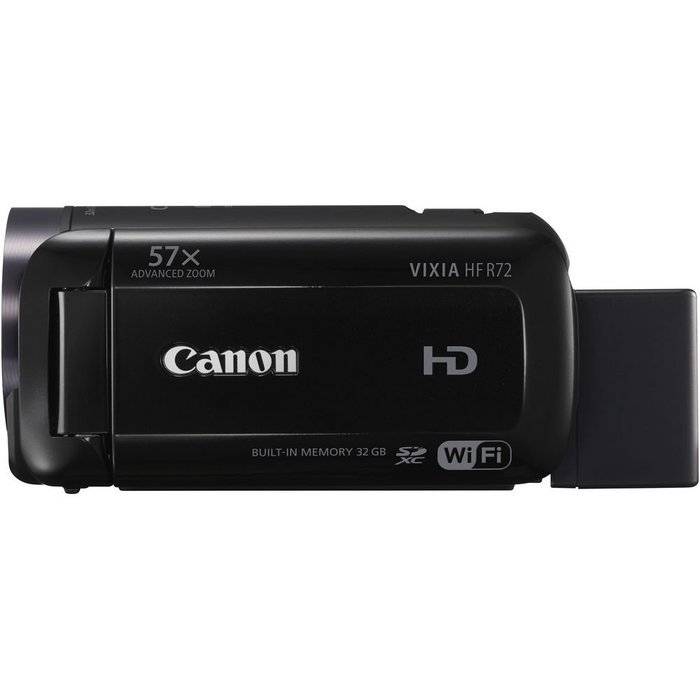 Canon 32GB VIXIA HF R72 Full HD Camcorder Bundle with Carrying Case and Accessory Kit (19 Items) N2