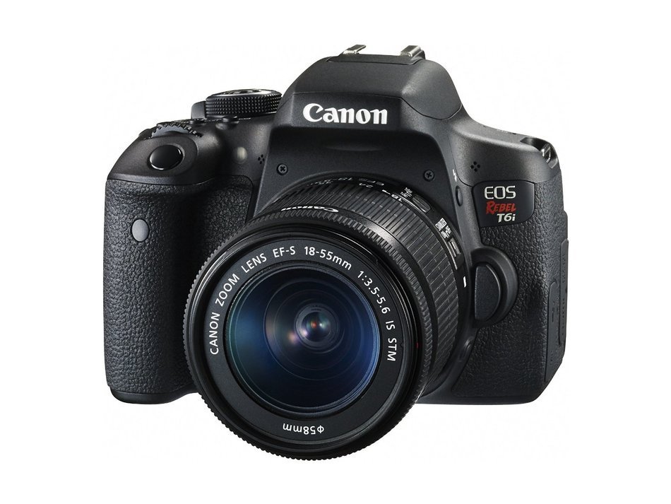 Canon EOS Rebel T6i Digital SLR (Body Only) - Wi-Fi Enabled N16