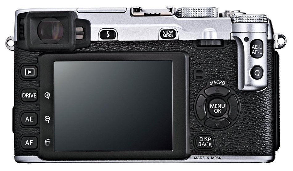 Fujifilm X-E1 16.3 MP Compact System Digital Camera with 2.8-Inch LCD - Body Only (Silver) N5