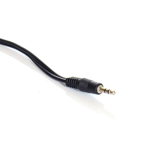 InstallerParts 3Ft 3.5mm Stereo Plug to 2xRCA-M Cable Plug -- Standard Plug Size &ndash; Compatible with IPods, IPhones... N6