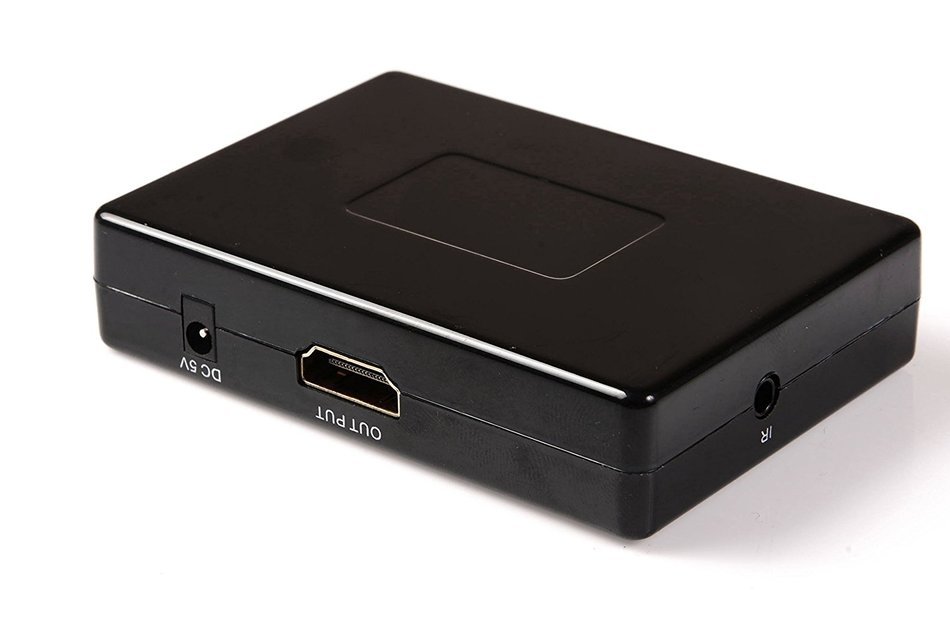 HDMI Switcher V1.3, Aibesser Intelligent 3 Input 1 Output HDMI Swither 3 Port Switch with IR remote for DVD,STB... N21