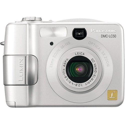 Remanufactured Panasonic DMCLC50 3.2MP Digital Camera with 3x Optical Zoom N2