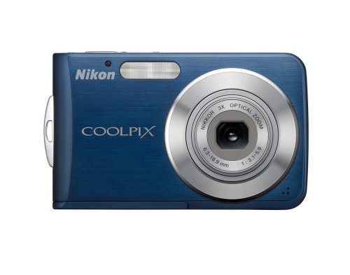 Nikon Coolpix S210 8.0MP Digital Camera with 3x Optical Zoom (Graphite Black) (OLD MODEL) N6