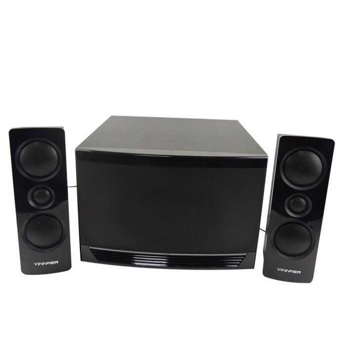 YunMei JH2 Subwoofer Bluetooth Stereo 2.1 Speaker Soundsystem support SD card PC Home desktop stereo Bluetooth... N4