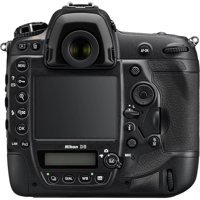 Nikon D5 Digital SLR Camera Body (Dual XQD Slots) with 128GB Card + Reader + Video Light Set + GPS Adapter + Cleaning... N5