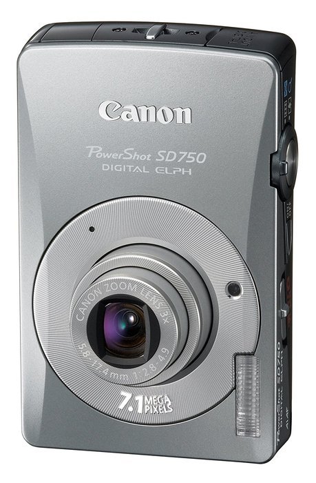 Canon PowerShot SD750 7.1MP Digital Elph Camera with 3x Optical Zoom (Silver) (OLD MODEL) N5