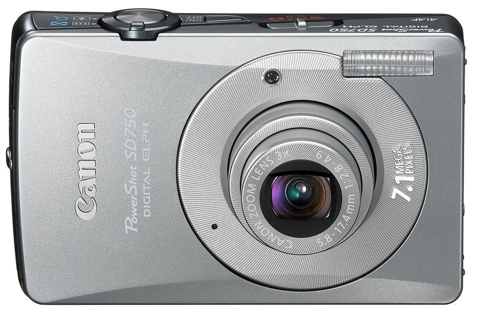 Canon PowerShot SD750 7.1MP Digital Elph Camera with 3x Optical Zoom (Silver) (OLD MODEL) N6