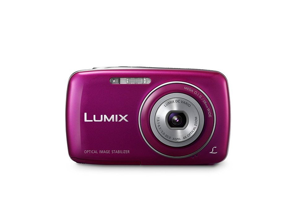 Panasonic Lumix DMC-S3 14.1 MP Digital Camera with 4x Optical Image Stabilized Zoom with 2.7-Inch LCD (Red) N9