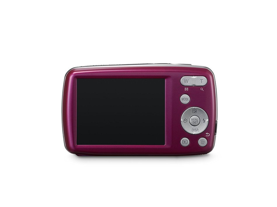 Panasonic Lumix DMC-S3 14.1 MP Digital Camera with 4x Optical Image Stabilized Zoom with 2.7-Inch LCD (Red) N10