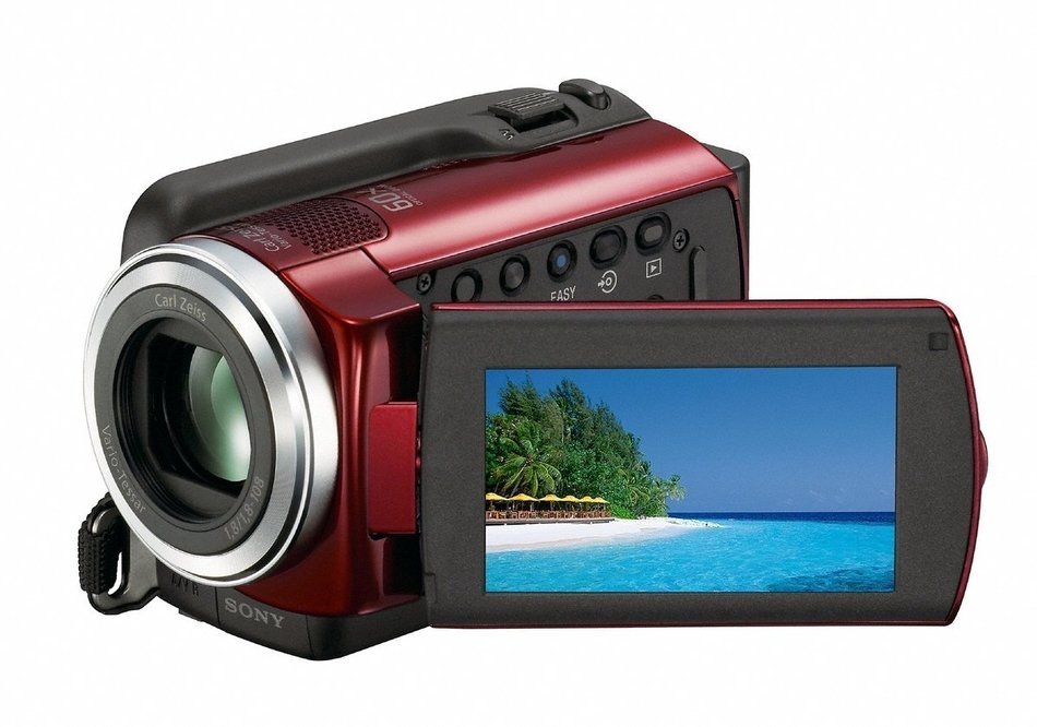 Sony DCR-SR47 Hard Disk Drive Handycam&reg; Camcorder (Red) (Discontinued by Manufacturer) N2
