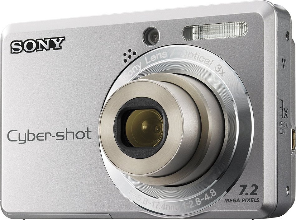 Sony Cybershot DSCS730 7.2MP Digital Camera with 3x Optical Zoom N3