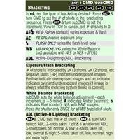 PhotoBert Photo CheatSheet for the Nikon D3s Digital SLR Camera N3