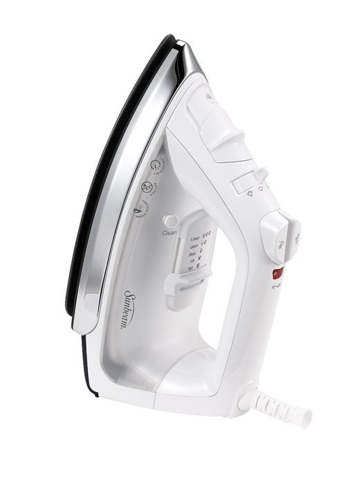 Sunbeam Classic 1200 Watt Mid-size Anti-Drip Non-Stick Soleplate Iron with Shot of Steam/Vertical Shot feature... N6