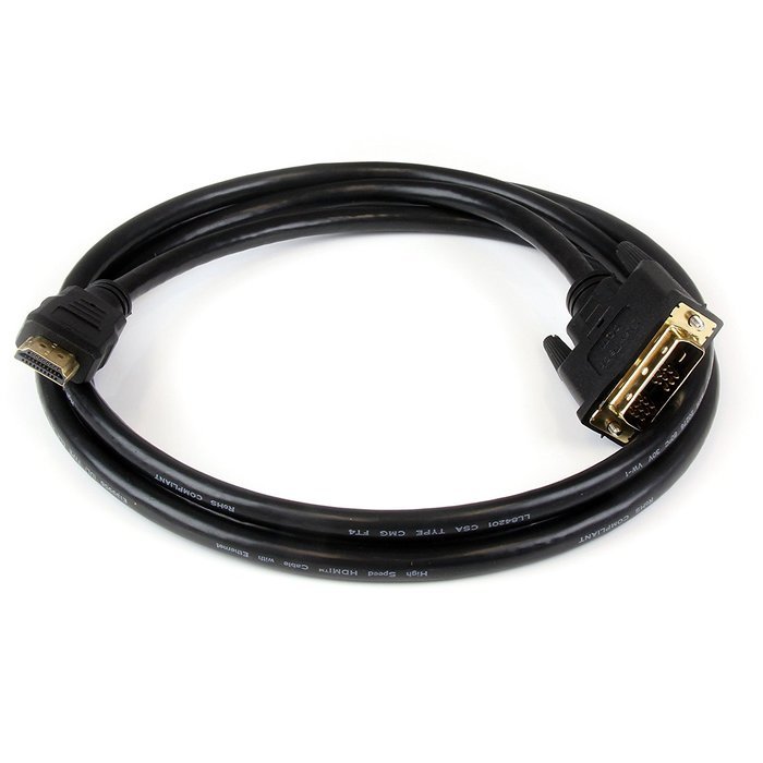 StarTech.com 10 ft HDMI to DVI-D Cable - M/M - 3m HDMI to DVI Adapter Converter N3