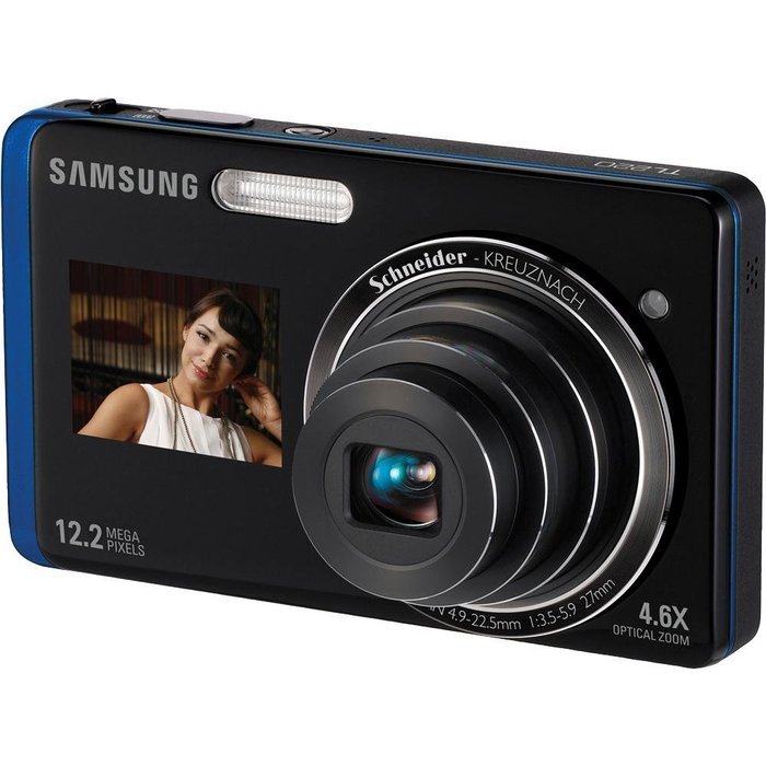 Samsung TL220 12.2MP Dig Camera 4.6X Opt 3 In LCD Blue N3