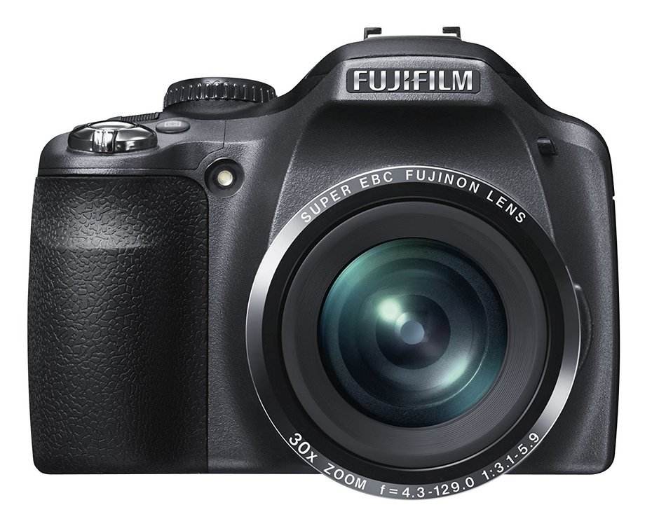 FUJIFILM Digital Camera FinePix SL300 (Black) 14MP Wide angle24mm 30x Optical Zoom F FX-SL300B N2