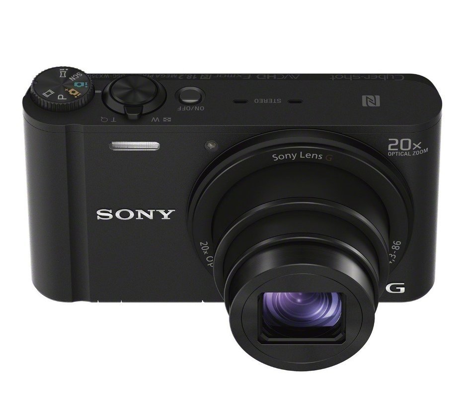 Sony DSCWX350 18 MP Digital Camera (White) N9