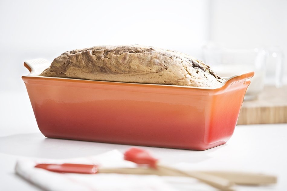 Le Creuset Heritage Stoneware 1 1/2qt Loaf Pan, Palm N5