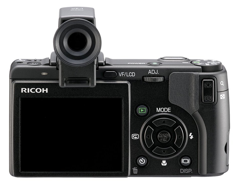 Ricoh Caplio GX100 10MP Digital Camera with 3x Wide Angle Zoom Lens and VF1 Removable LCD Viewfinder N3