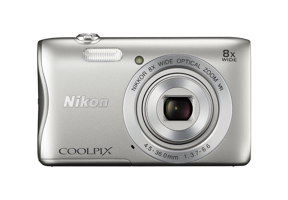 Nikon COOLPIX S3700 Digital Camera with 8x Optical Zoom and Built-In Wi-Fi (Pink) N12