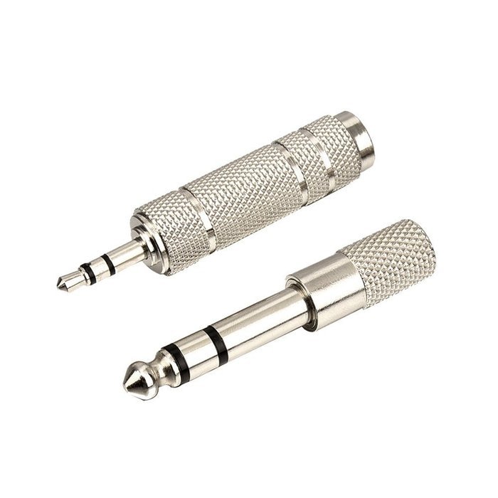 eBoot Headphone Adapter 6.35 mm (1/ 4 Inch) Male to 3.5 mm Female Stereo Adapter Plus 3.5 mm Stereo Male to 6.35... N3