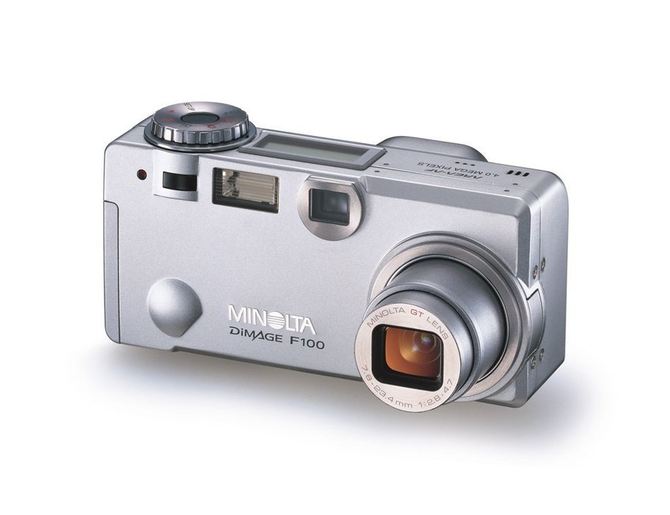 Minolta Dimage F100 4MP Digital Camera w/ 3x Optical Zoom